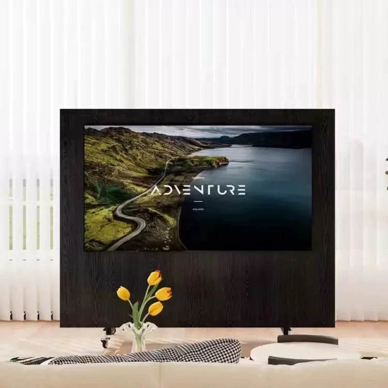 Removable TV Stand Home Simple Modern Retro Living Room Monitor Stand Hanger