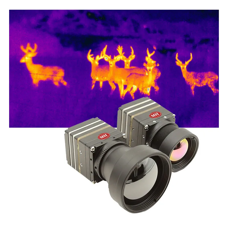 MHNV Optional NETD18mk Mini 640*480px Thermal Imaging Core Sensor Uncooled  Detector Imager Camera For Uav