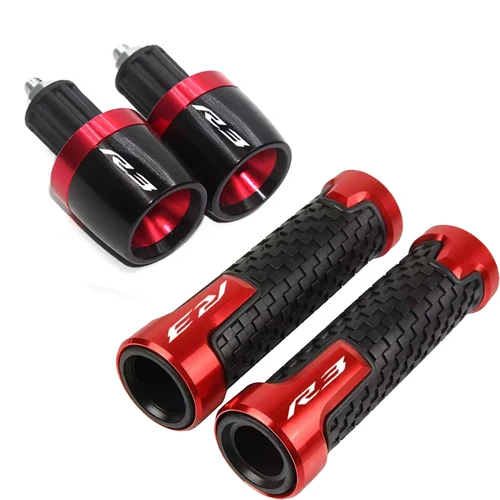 Imagen 1 del producto Para YAMAHA R3 YZFR3 YZF-R3 2015-2020 2019 2018 2017 2016 motocicleta 7/8 ""22mm mango Universal de motocicleta manillar agarre de barra de mano