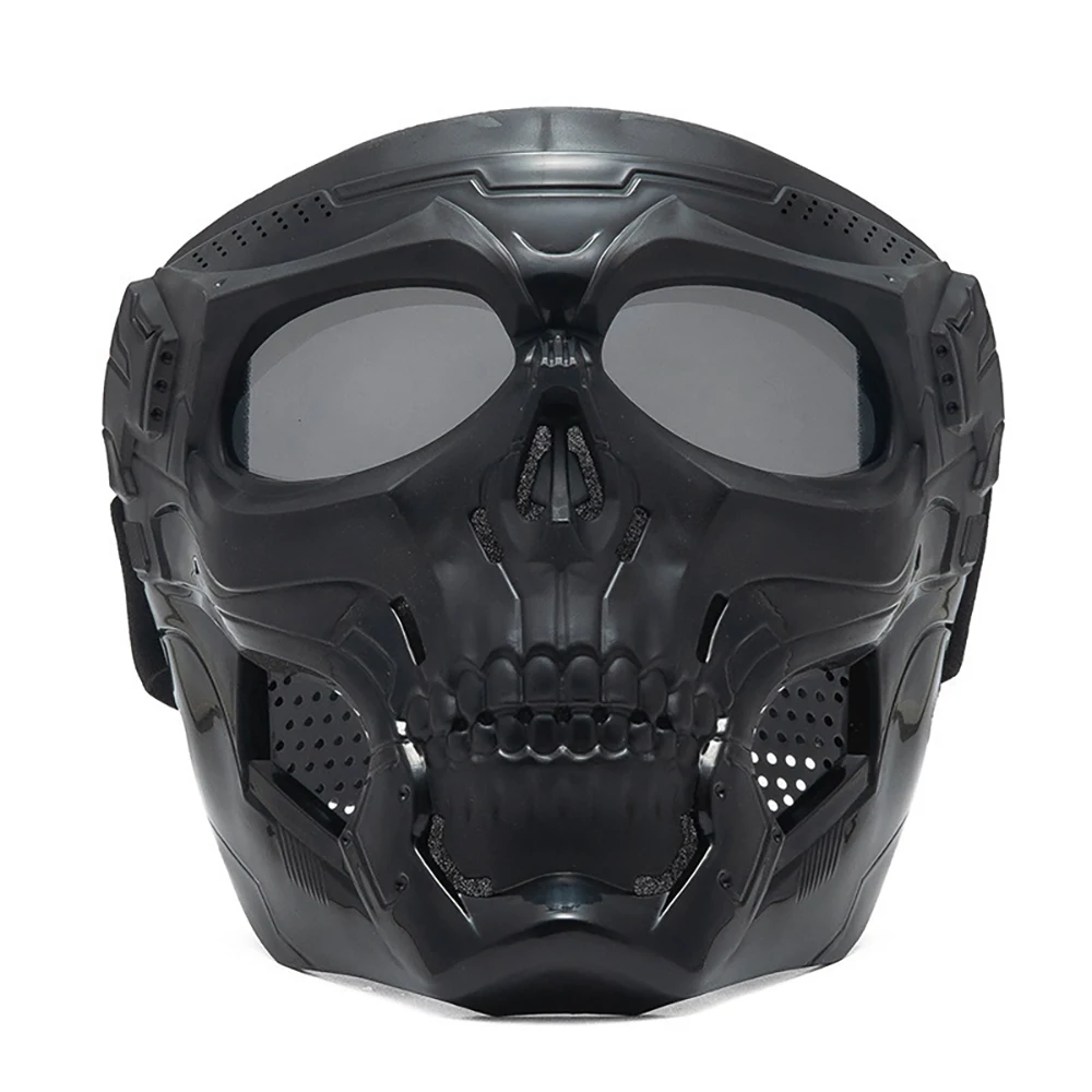 New Skull Riding Goggles Motorbike Mask Windproof Riding Glasses Ski Goggles Retro Mask Off-road  Outdoor Cycling Bike Mask