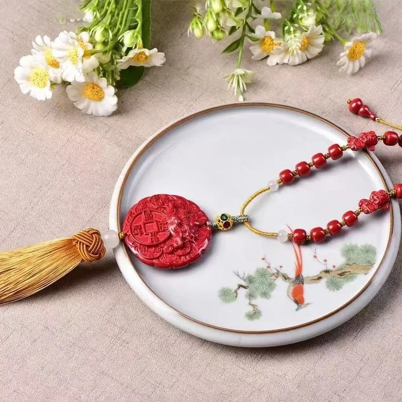 Natural Ore, , Imperial Pixiu , Car Pendant Attracting Wealth And