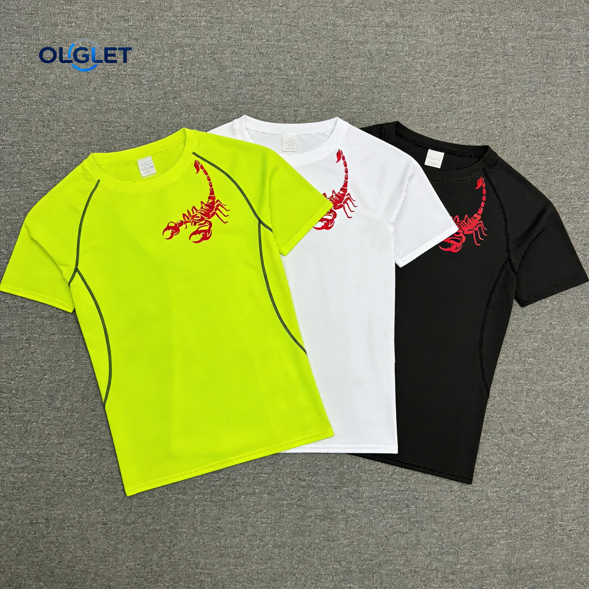 

Мужская компрессионная футболка с коротким рукавом, высокоэластичная, облегающая, быстросохнущая, для тренировок в тренажерном зале, для бега, баскетбола, тренировочный топ