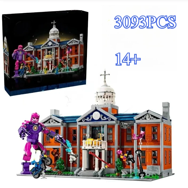 2025 76294 X قصر بطل قاعدة X-القوة مركز القيادة اتجاه التحول بنة الطوب 3093 قطعة لعبة عيد الميلاد هدية عيد ميلاد