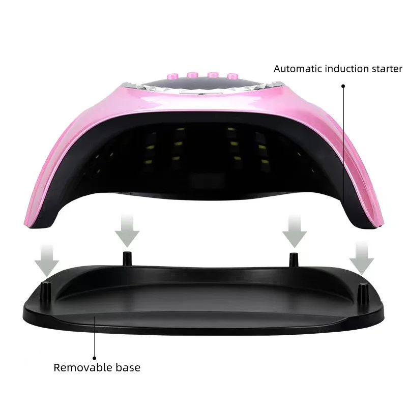 120W Powerful UV LED Lamp For Nails Dryer Ice Lamp For Manicure Gel Nail Lamp UV Drying Tools Lamp For Gel Varnish