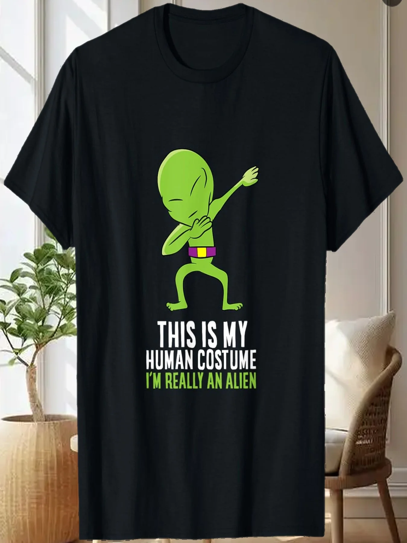 

Alien Costume This Is My Human Costume I'm Really An Alien T-Shirt