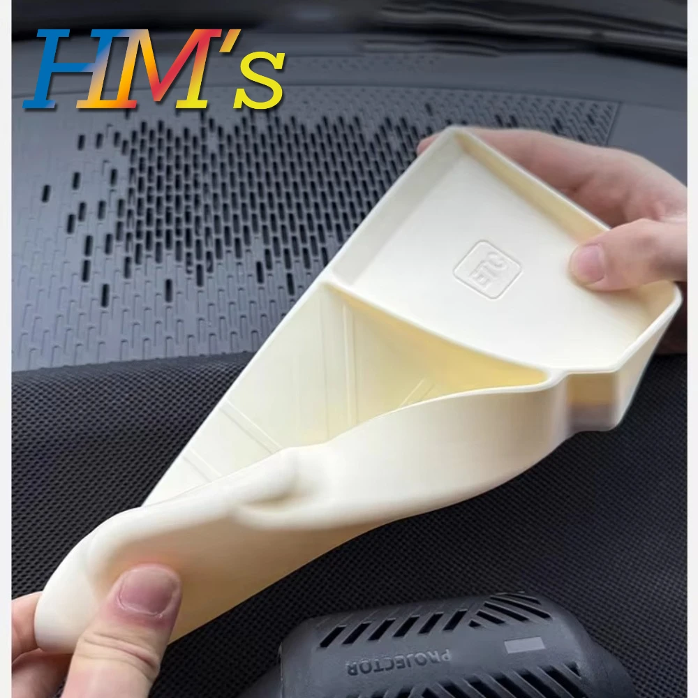 Compatible with Mini Cooper S F65 F66 2024 2025 2026 Car Central Control Screen Rear Storage Box Tray Accessories