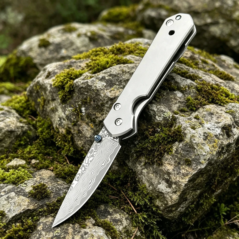 

Folding Blade Knife Outdoor Jungle Exploration Travel Hiking Tent Picnic Camping Barbecuing Fishing Multi-functional Tool