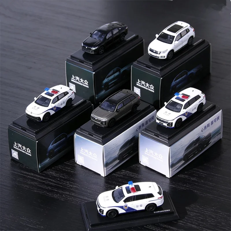 1:64 Passat Coupe Tiguan Teramont SUV Alloy Car Model Diecasts Metal Vehicles Car Model Simulation Miniature Scale Kids Toy Gift