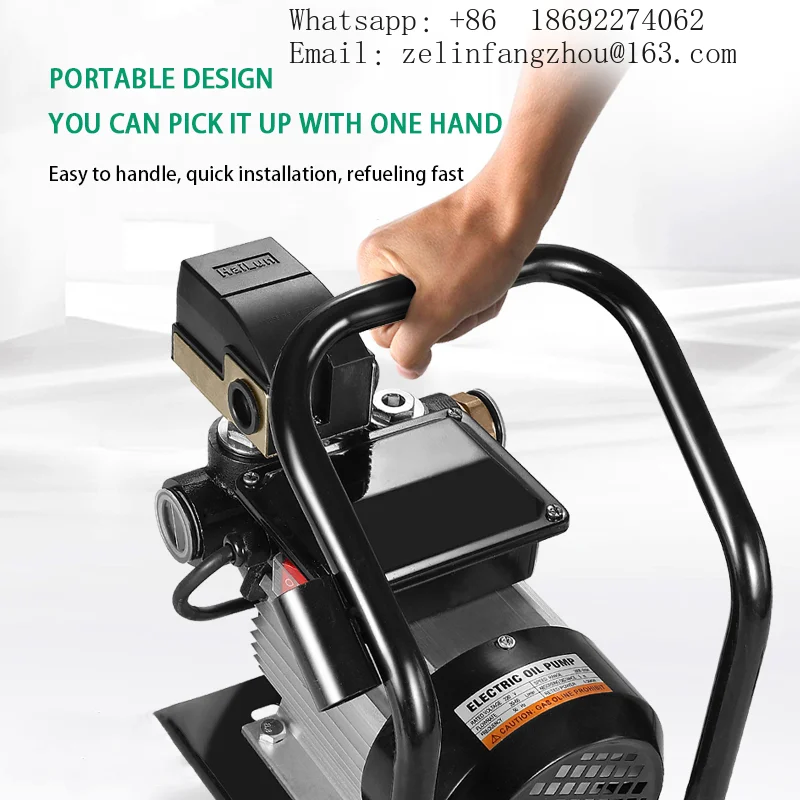 CAVITT 550W High Pressure Fuel Transfer Pump Electric Battery Self Priming Auto Start Stop OEM 50L Min Diesel Oil Truck