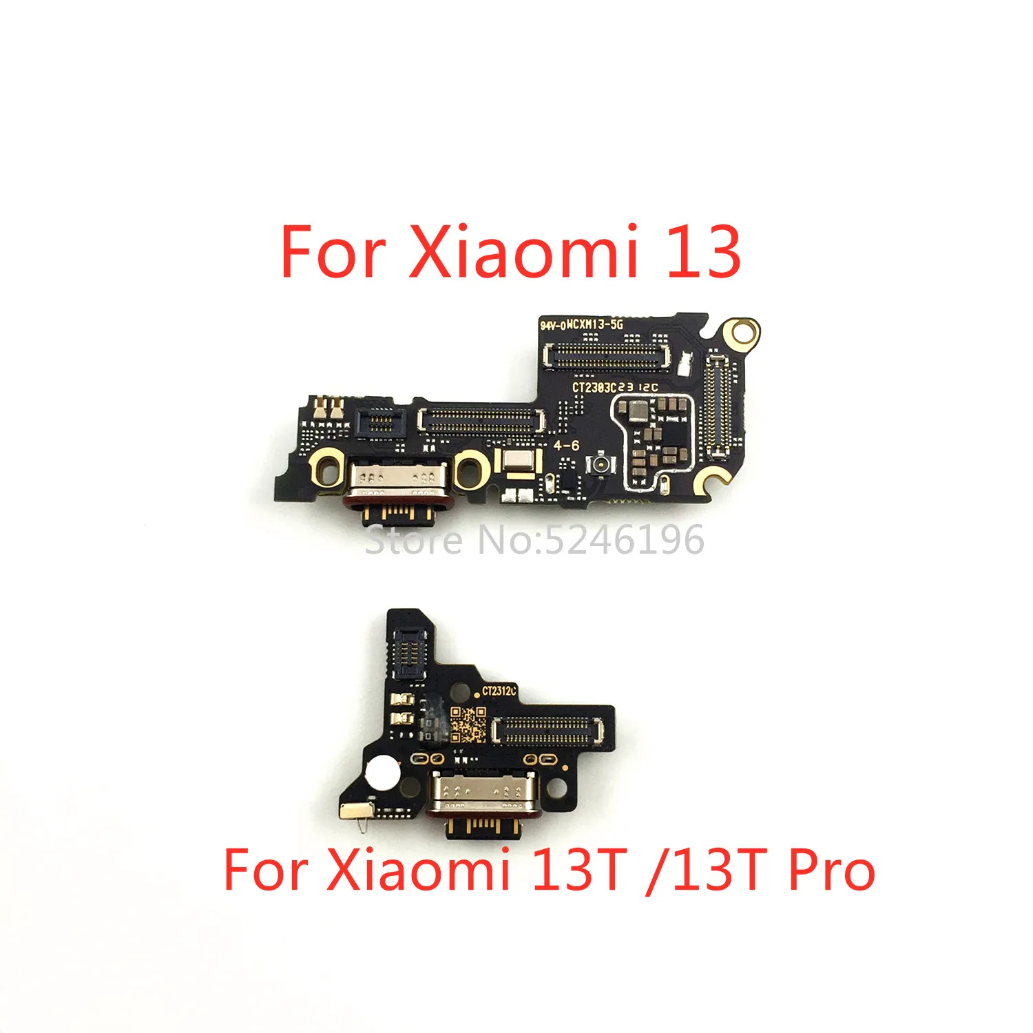 

1 шт. USB-порт, док-станция, зарядная плата, гибкий кабель для Xiaomi Mi 13 Xiaomi Mi 13T Xiaomi Mi 13T Pro, замена деталей.