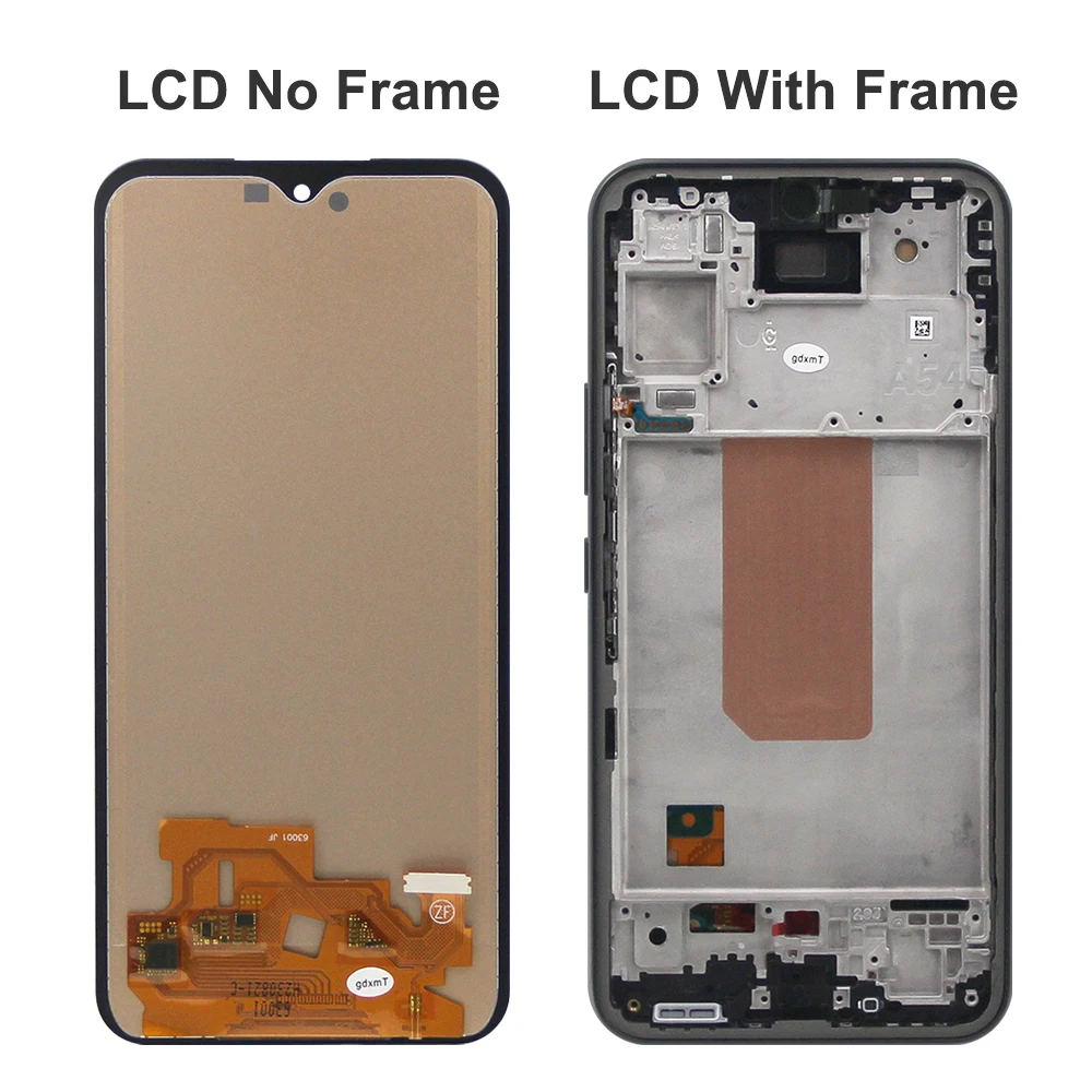 TFT Tested For Samsung Galaxy A54 5G LCD Display SM-A546V, SM-A546U Touch Screen Digitizer Replacement For Samsung A54 Display