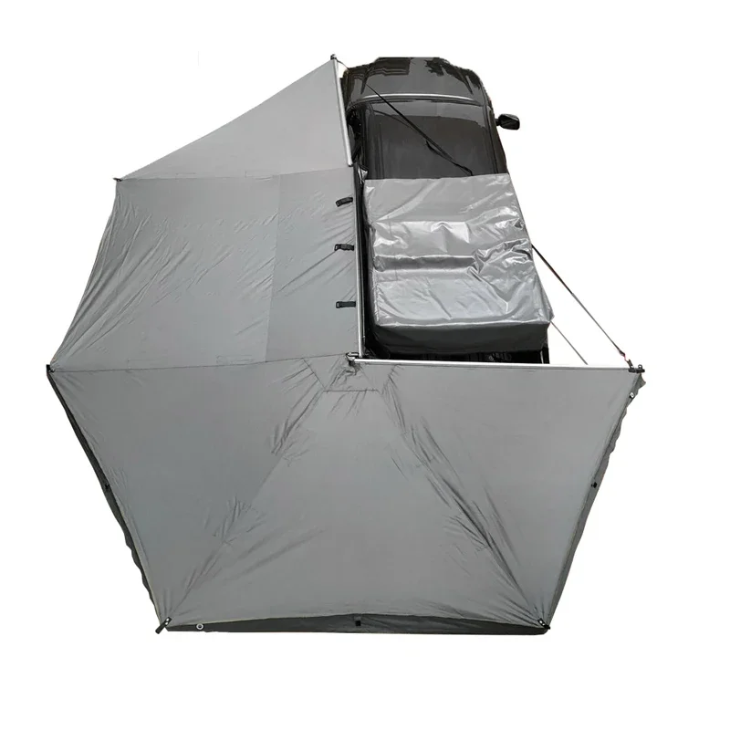 Driver Side Passenger Side 270 Degree Awning Tent Customized Foxing Canopy Rainproof Outdoor Car Tent