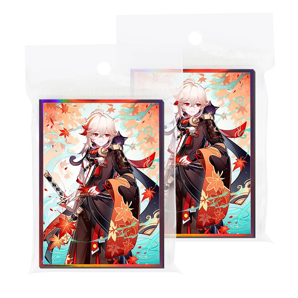 

67×92mm 120PCS Standard Size Art Anime Card Sleeves Board Game Card Protector Card Deck Shield Card Cover for MGT Trading Card