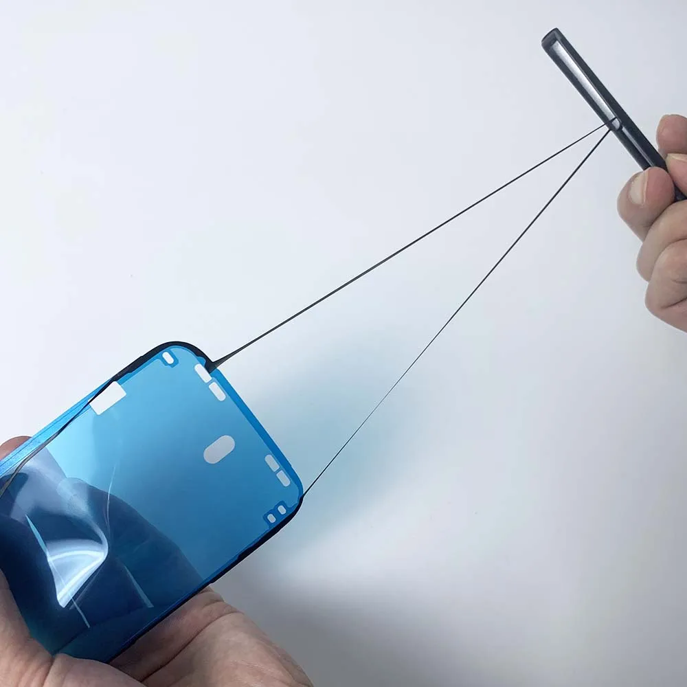 NOVECEL 50 قطعة Ori مقاوم للماء 3-layers LCD الإطار الغطاء الخلفي الحافة شريط عازل لاصق آيفون 13 14 15 16 برو 17Pro ماكس ملصق #3