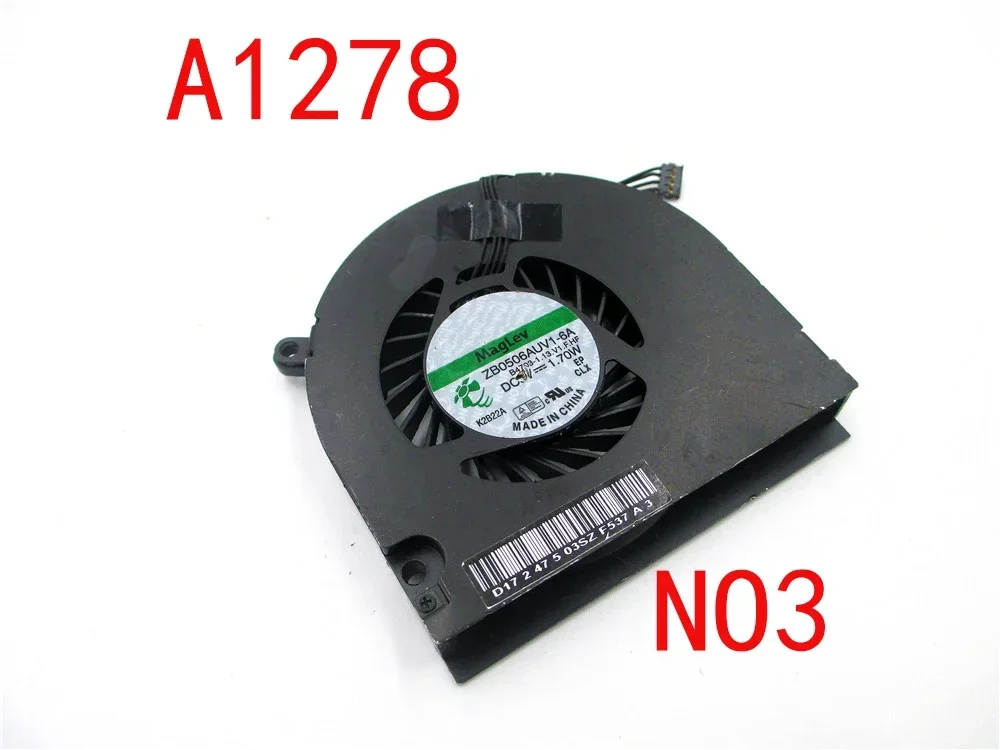 ZB0506AUV1-6A MG62090V1-Q030-S99 MG62090V1-Q020-S99 COOLING FAN FOR APPLE MacBook Pro MB466 MB470 MC375 MB990 MB991 A1278 A1286