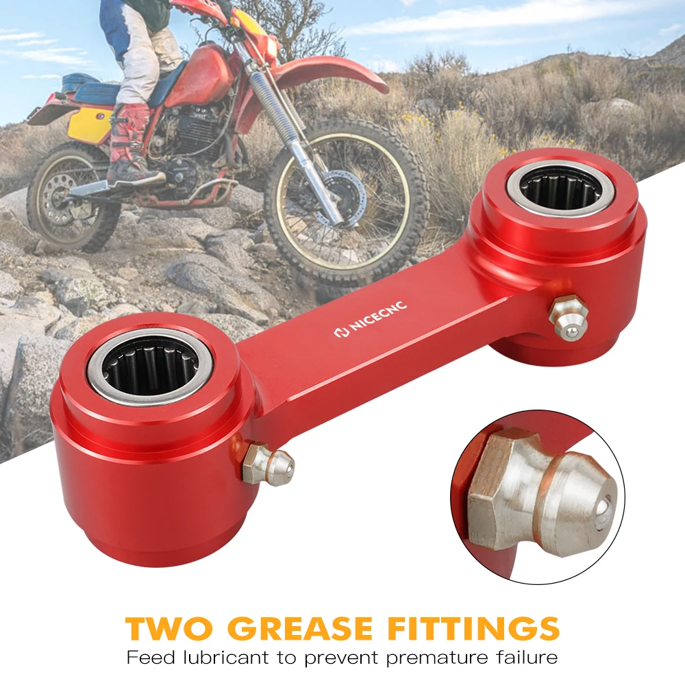 NICECNC 1X 1.18in/30mm Lowering Link Aluminum For Honda XR650L XR 650L 650 L 1993-2025 XR600R XR 600R 600 R 1985-2025 2024 2023