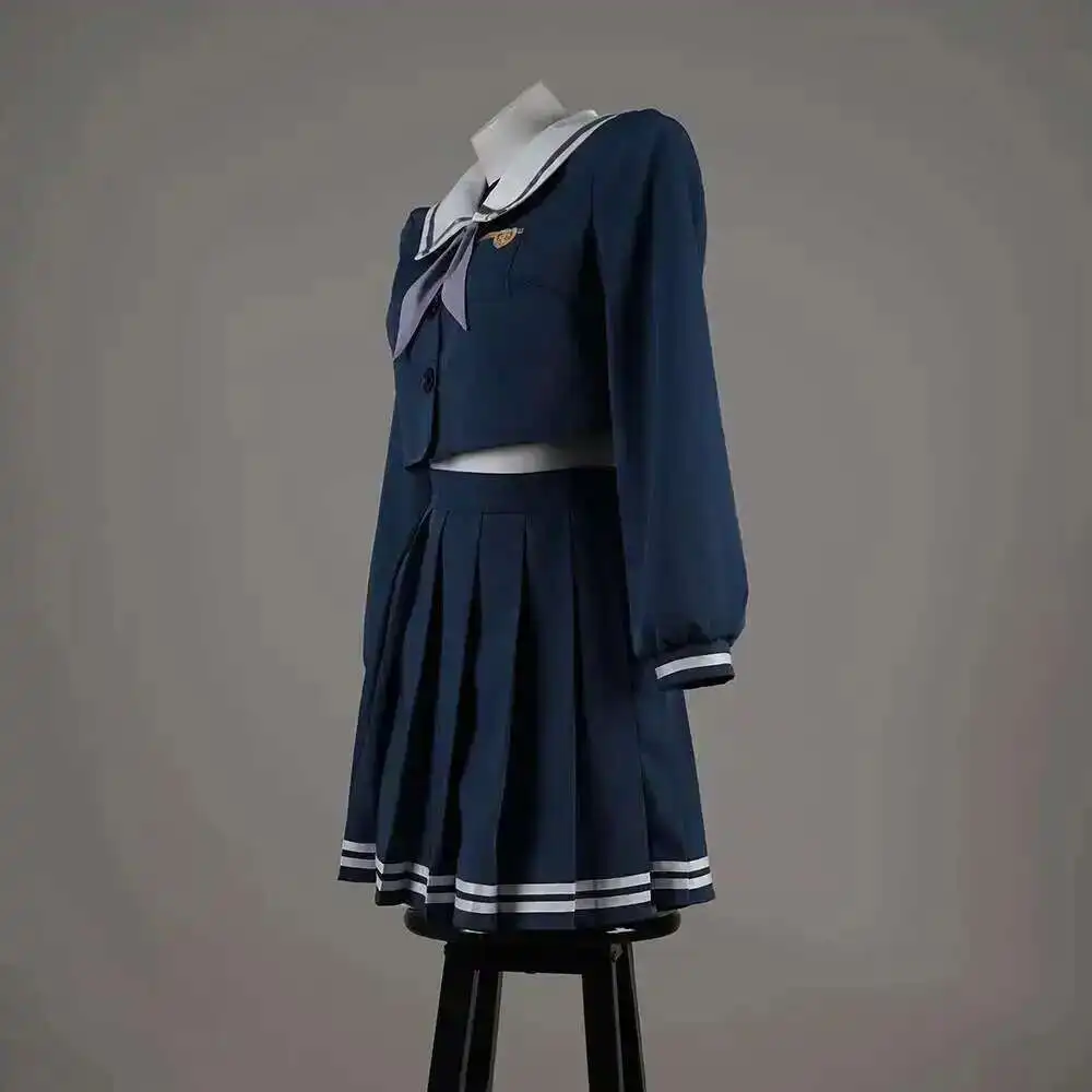 Unisex Anime Cos Soyo Nagasaki Cosplay Costumes Sets Suit Student Uniform Dress Custom Size
