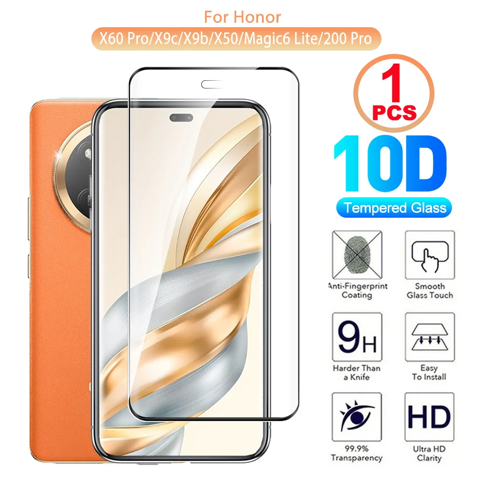 For Honor X60 Pro/X9c/X9b/X50/Magic6 Lite/200 Pro screen protector HonorX9c 200 200pro X60Pro X40 X9a Magic5Lite protectve glass