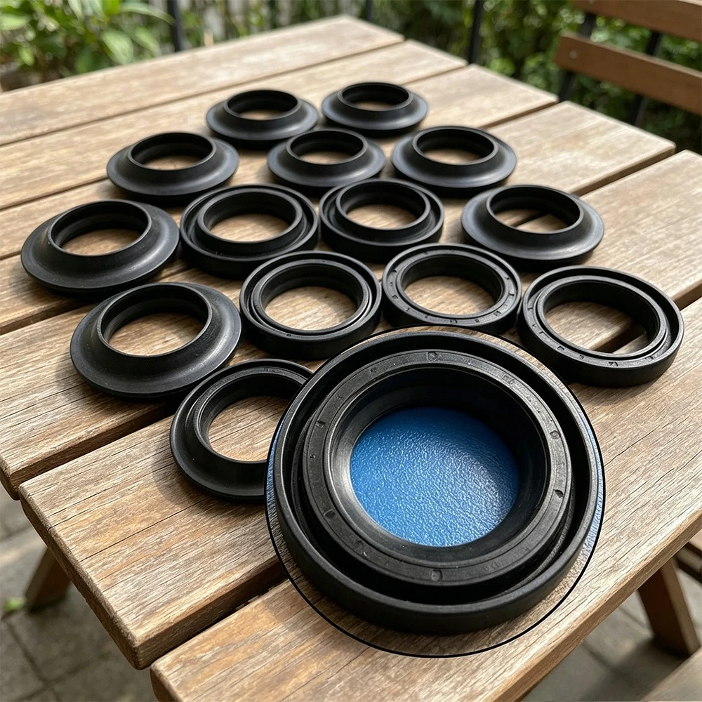 4/8/16pc-43x55x9.5/10.5 43*55 MM Fork Oil Seal Dust Cover For KAWASAKI ZX-7R ZX7R ZX 7R K1 UPSIDE DOWN ZXR750 ZXR 750 92049-1392