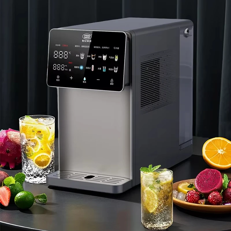 Hot Water Soda & Sparkling Water Dispenser Electric Faucet Desktop Soda Maker Machine