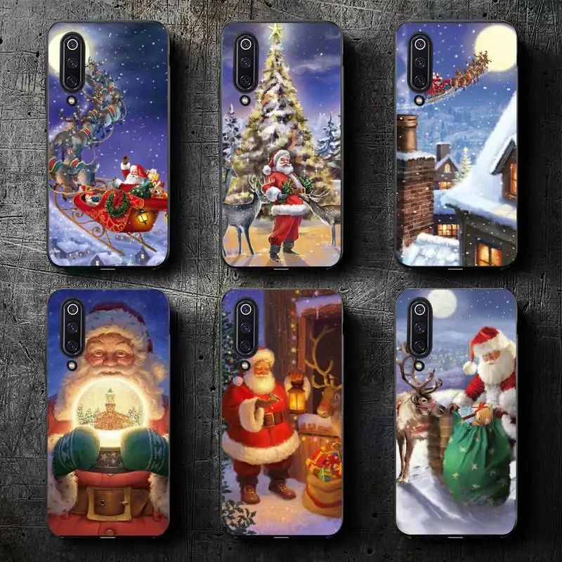 Father Christmas Santa Claus Phone Case For Xiaomi9 10 11PRO LITE Redmi NOTE7 8 9 10A PRO K40 Poco3 Shell