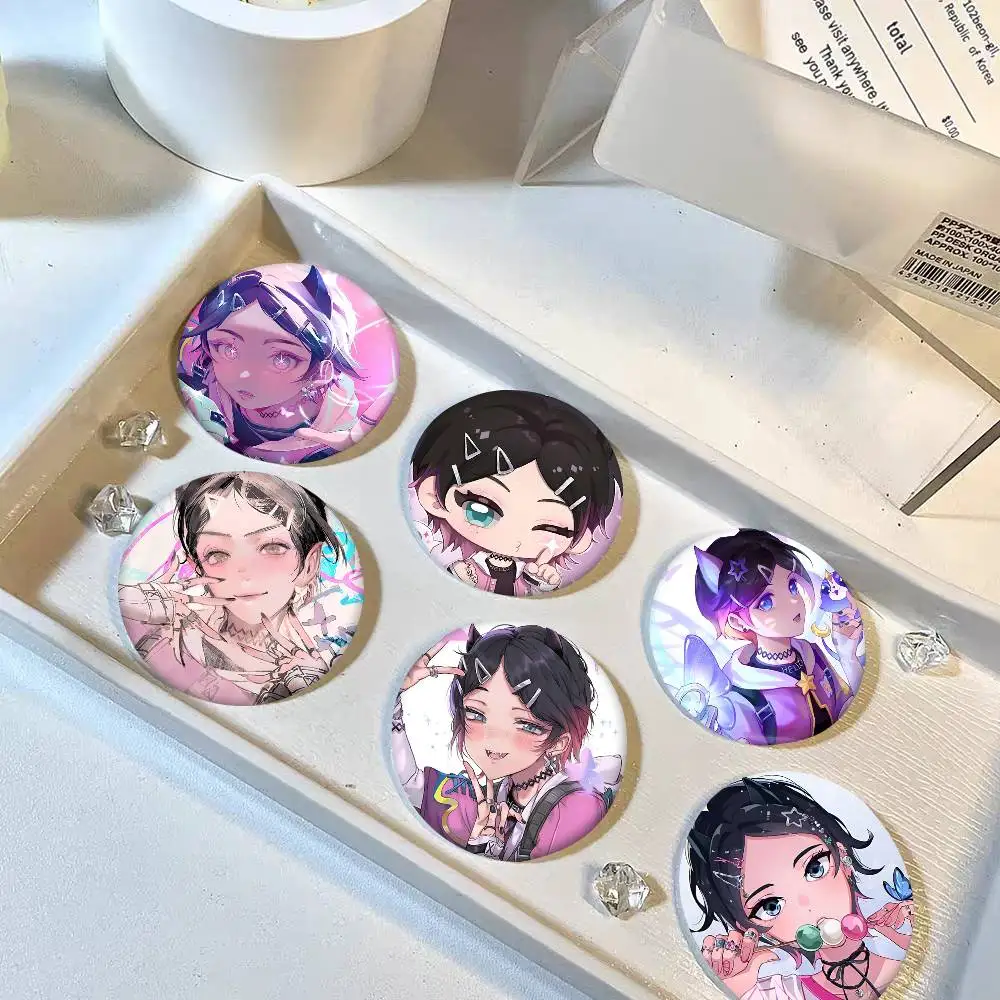 Clove V-Valorant-S Game Round Badge Creative Brooch Clothing Backpack Accessories Lapel Pin