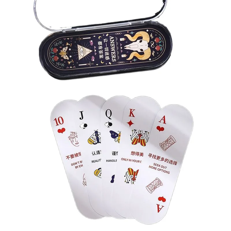 

Poker Cards With High Appearance, Ins Feel, Skin Friendly, And Resistant To bending, Playing Card Games, Entertainment Board Gam