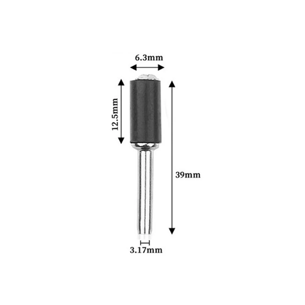 5 buah amplas penjepit kertas Bar Split Holder Clip Rod 2.35/3.17mm Shank perhiasan penggiling Polandia alat listrik aksesoris alat