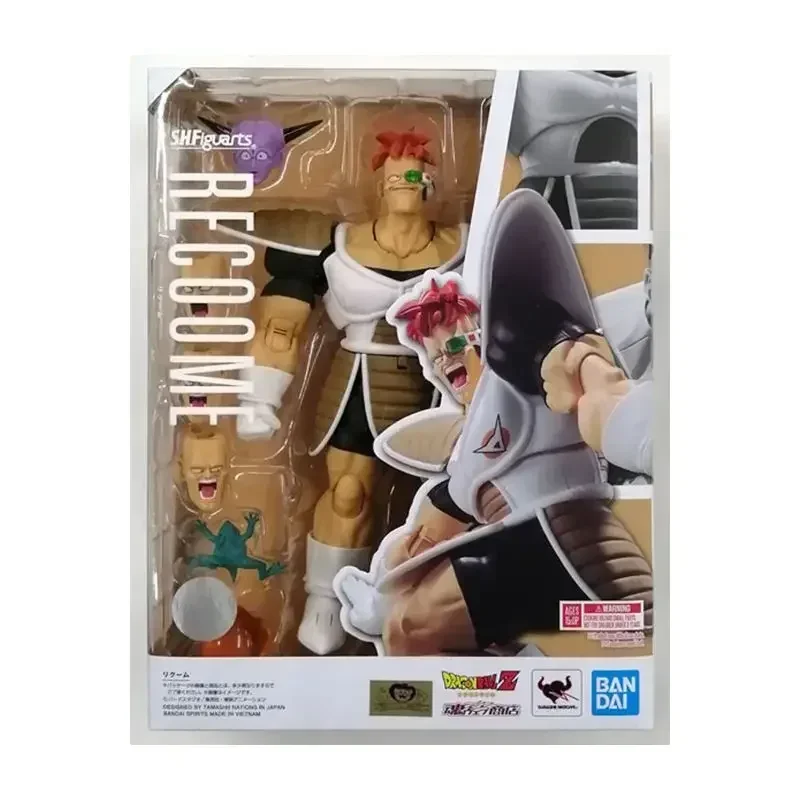 

In Stock Original BANDAI S.H.Figuarts SHF Dragon Ball Z Recoome Anime Action Figures PVC Model Collection Doll Toy Hoilday Gifts