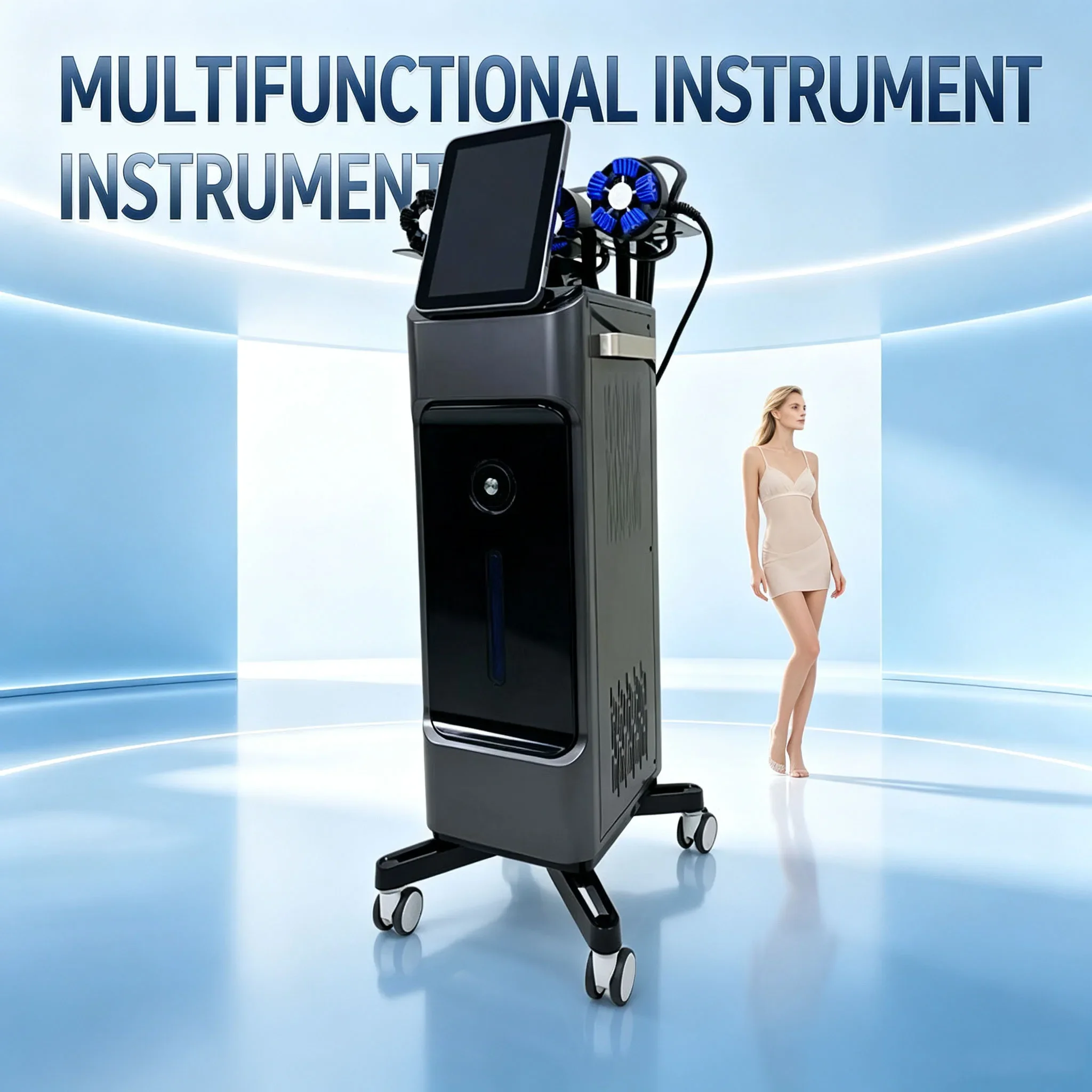 360 Body Facial Negative Pressure Vibration Roller Precision Carving Skin Rejuvenation Four in One Multifunctional Instrument