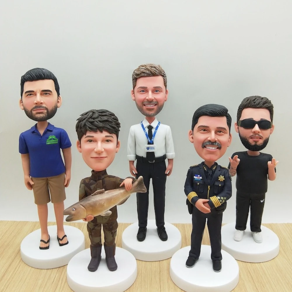 

Figura Personalizada Cuerpo Entero Clay Figurine Gift for Him Her Couple Wedding Birthday Anniversary Custom Figure Keepsake