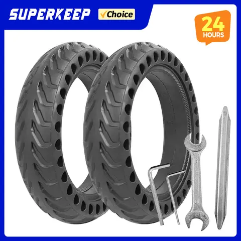 8.5 Inches Solid Tire for Xiaomi M365 Pro Electric Scooter 1S Pro 2 Essential Scooter Non-Pneumatic Tyre Damping Rubber Tyres