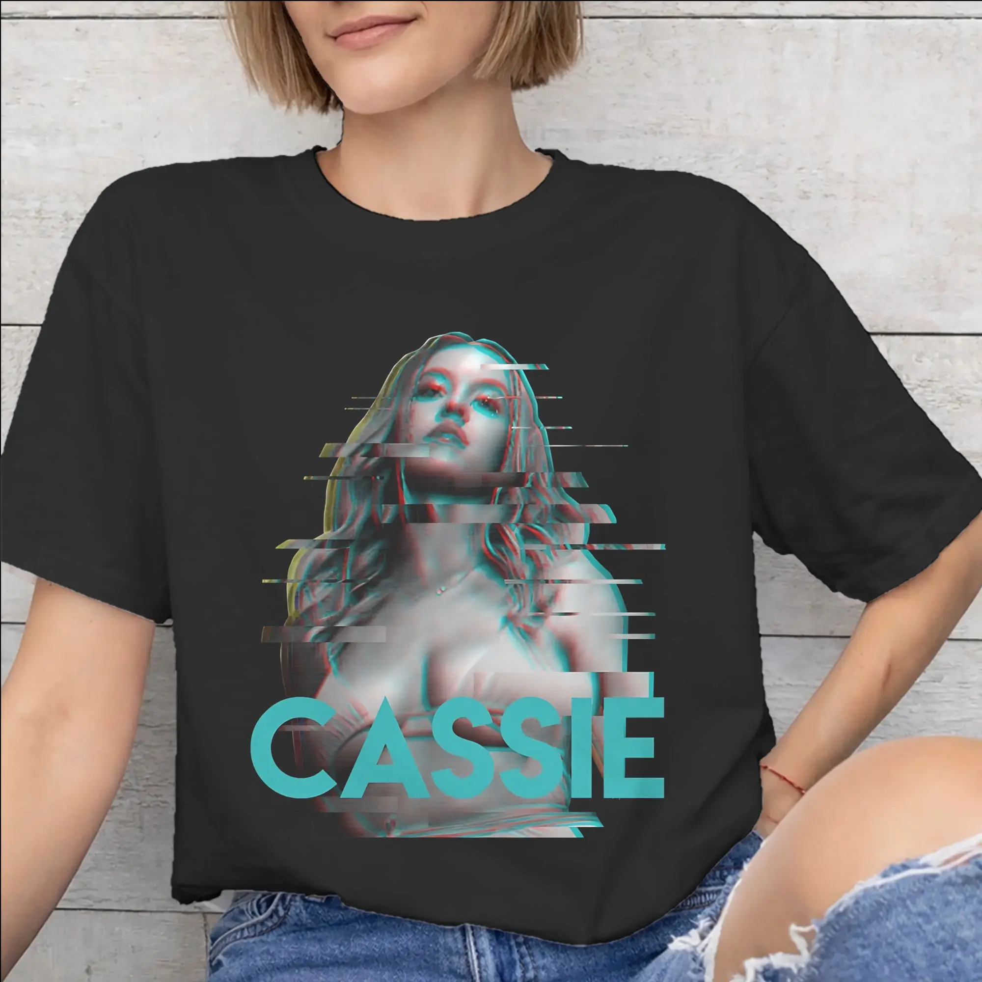 Cassie Howard Sydney Sweeney Outfit Men Women T Shirts Cotton Tee Graphic Printed  T-shirt Clothes