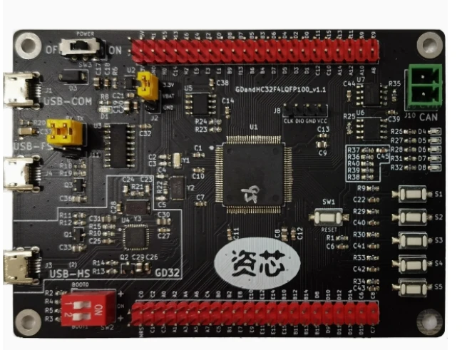 

Плата разработки GD32F407VET6 Плата разработки GD32F407, совместимая с STM32