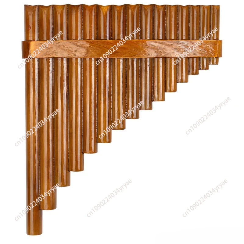 

15-Pipe G key, bamboo pan flute, with hoop, blowing instrument left hand right hand cross-border wholesaler