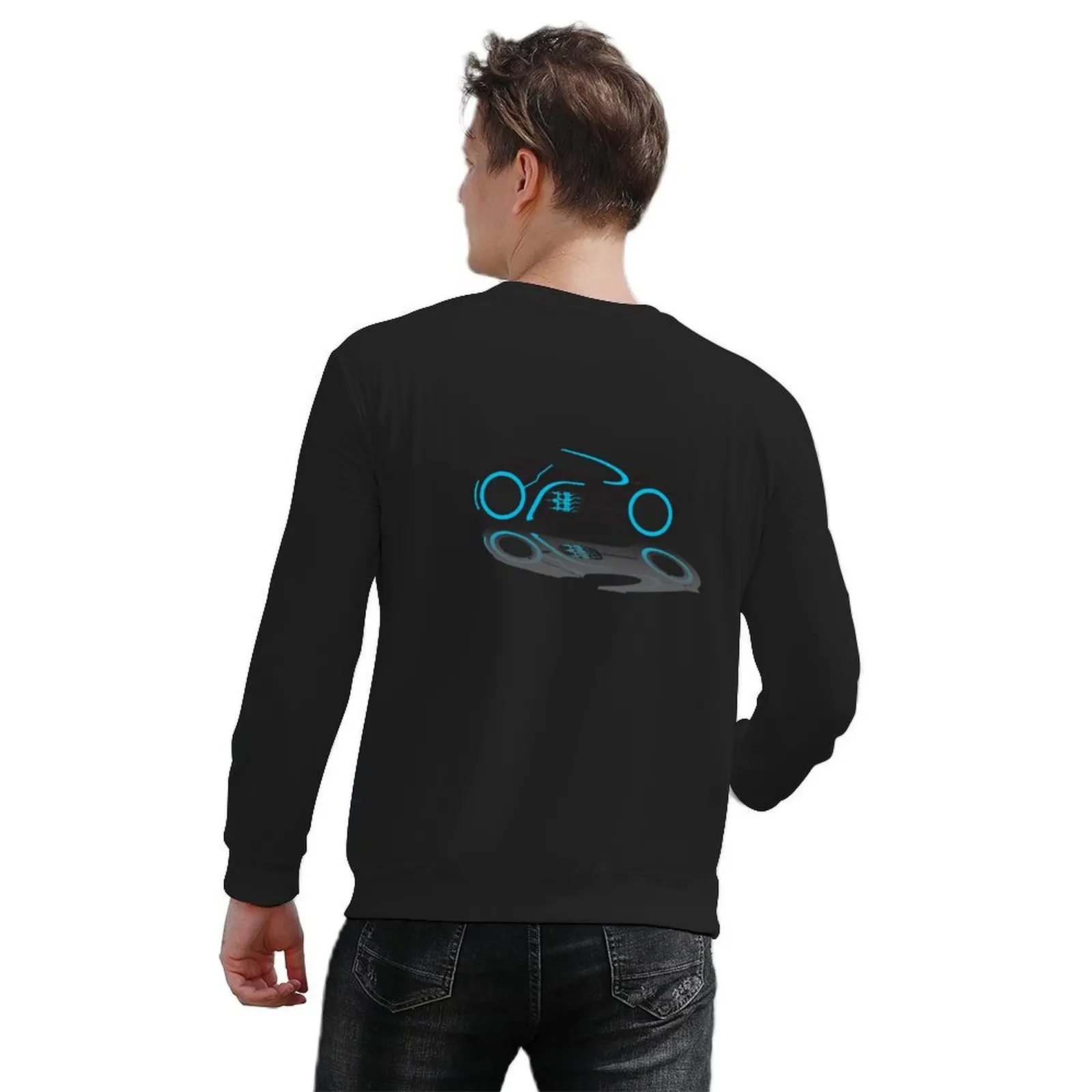بلوفر Tron Lightcycle ملابس أنيمي بدلة رياضية للرجال مصممة ملابس رياضية شتوية للرجال