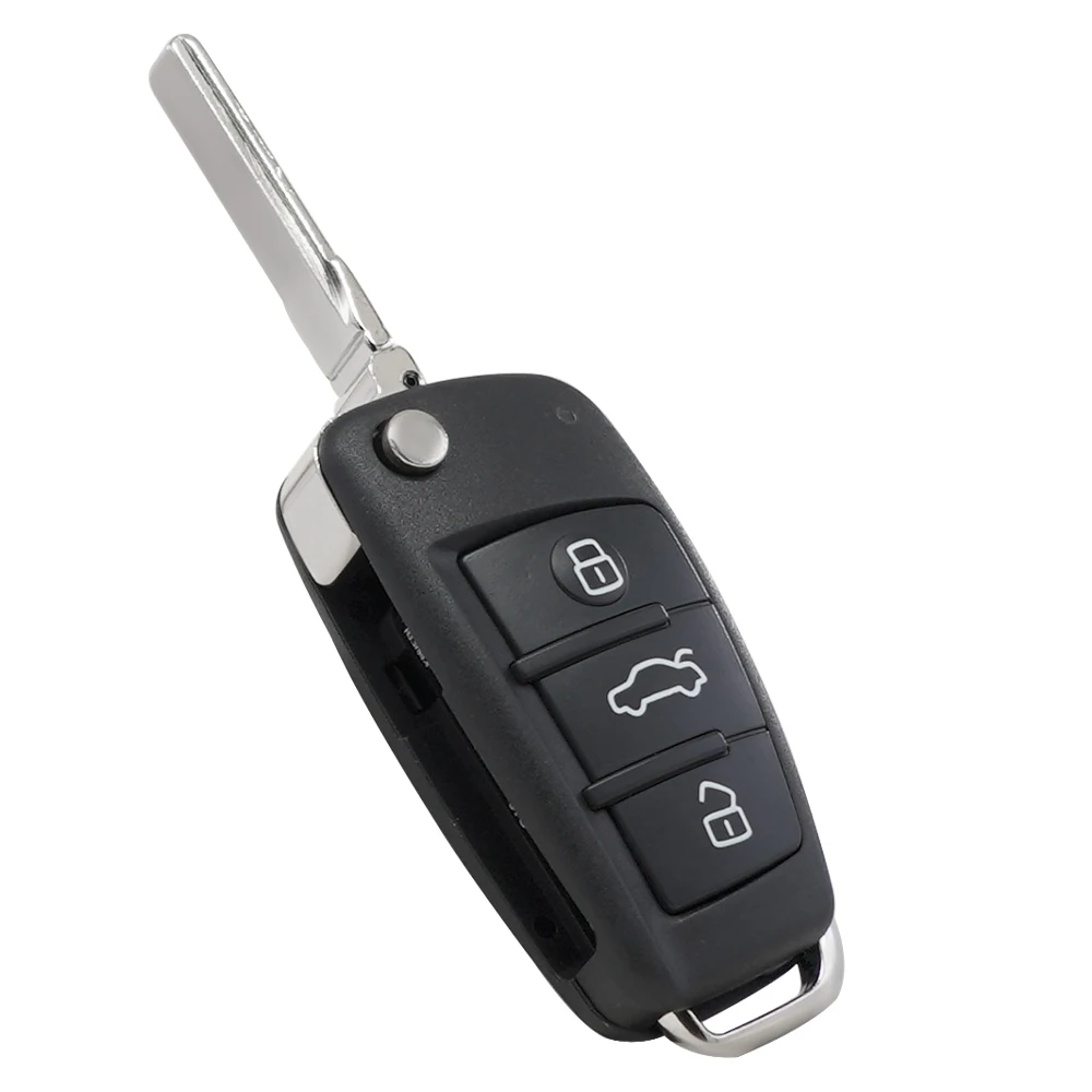 XNRKEY 3 Button Car Remote Key 8E Chip 315/433/868Mhz For Audi A6 S6 Q7 2004-2015 FCC: IYZ 3314 P/N: 4F0837220R/D 4F0837220M/T