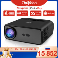 ThundeaL Full HD Projector TD97 Pro 1080P 2K 4K Video Portable Projector WiFi 6 Android Home Theater TD97Pro 3D Smart Proyector