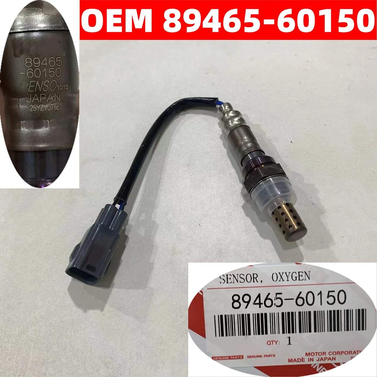 

89465-60150 234-4138 Oxygen Sensor For Toyota 4Runner FJ Cruiser Lexus SC430 4.0L 4.3L 4.7L 8946560150 234-4138