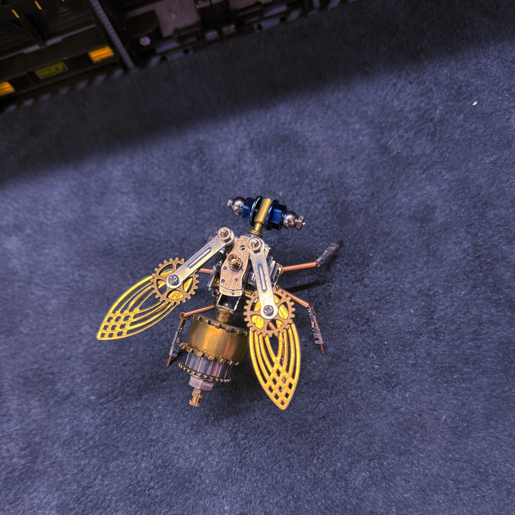 

3D Mechanical metal Insect Brass Puzzle Steampunk Model, Puzzle DIY Craft Kit Great Gifts for Teens Christmas Ornaments Gifts