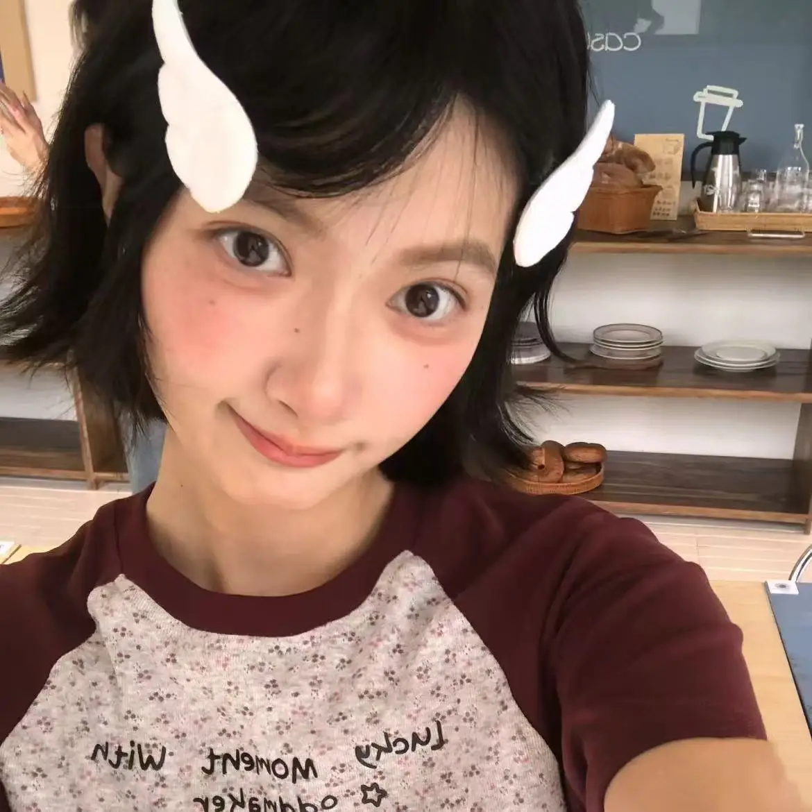 White Plush Wing Hair Clip Angel Design Side Clip Duckbill Hairpin Cute Japanese Style for Women Girls