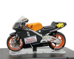 LEO 1:18 NSR 500 test Valencia 2000 Nr.46 Model Racing Motorcycle