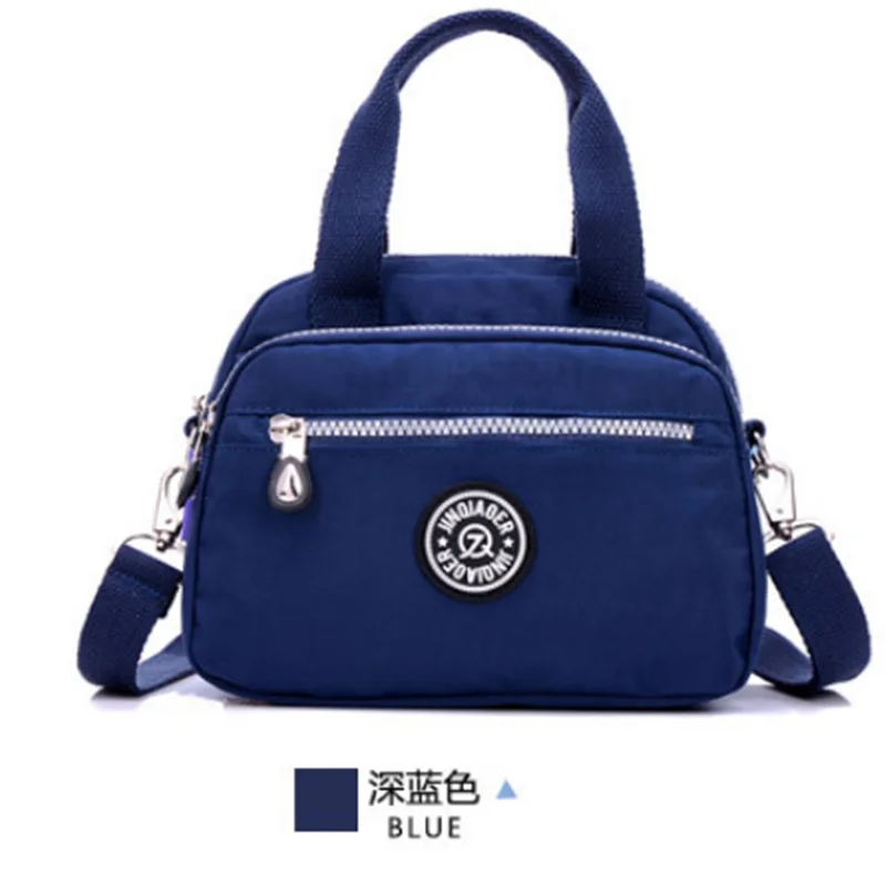 2023 New Double-sided Design Women Color Messenger Bags Small Waterproof Nylon Shoulder Bags Ladies Tote Bags Crossbody Bag