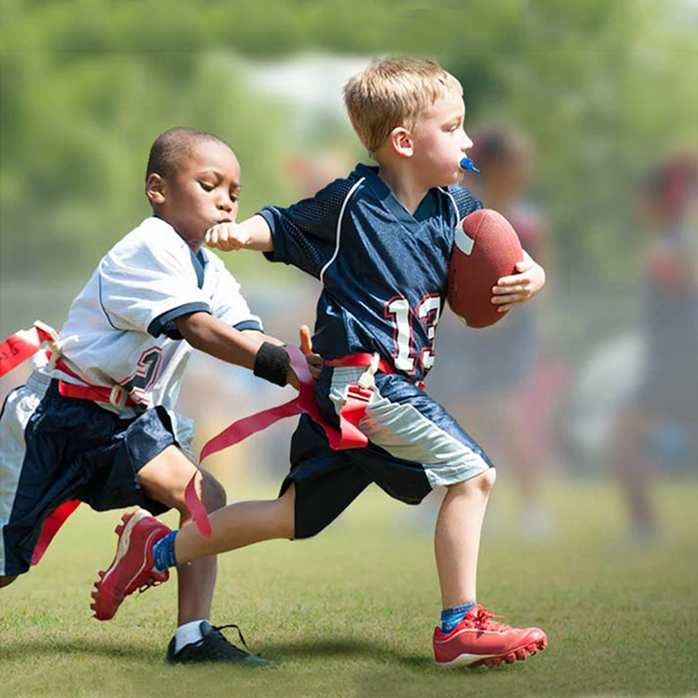 Rugbyball für Teenager, Kinderfußball, rutschfest, kleiner Rugbyball mit Inflator, Kinderspielball für Kinder, Studenten