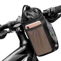 2in1 Bike Bottle Holder Bicycle Handlebar Bag Water Bottle Phone Carrier Pouch Insulated Kettle MTB Road Bike Accessories