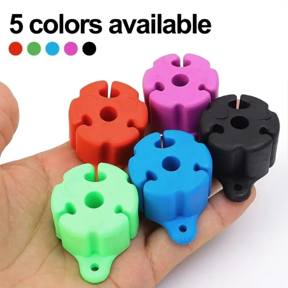 

3pcs Portable Fishing Rod Holder Ball Bundle Ball Fishing Storage Accessories Rod Tie Belt Lure Fishing Rod Tool