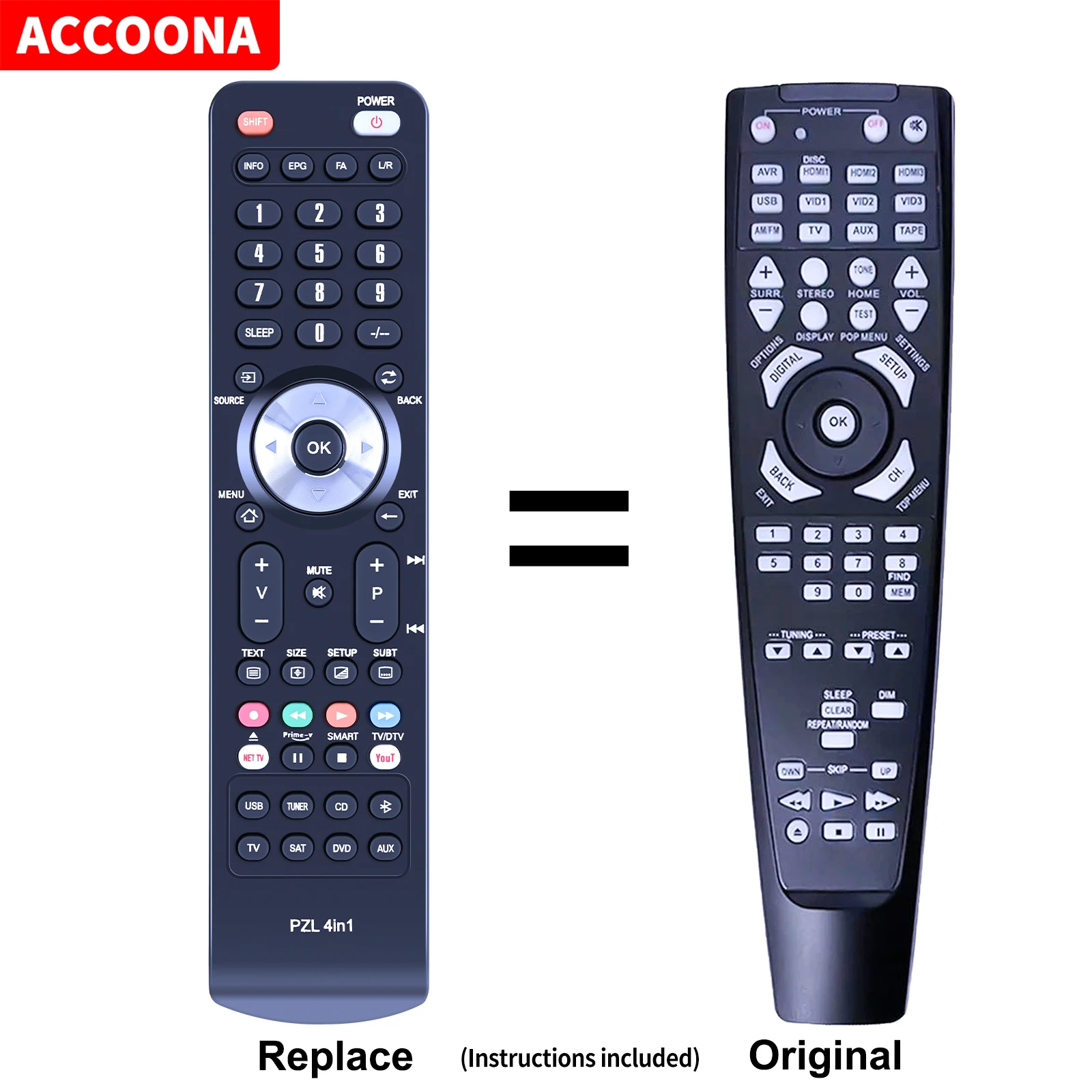 Remote control for Harman Kardon AVR142 AVR142230 AVR155 AVR156 AVR700 AVR70C AVR134 AVR225 Sound Stereo AV Receiver