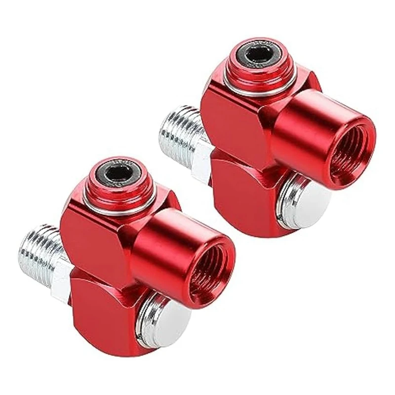 

2Pcs 360 Degree Swivel Air Hose Connector Industrial Air Fitting For Pneumatic Tools