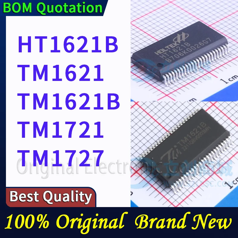 

5pcs/lot HT1621B TM1621 TM1621B TM1721 TM1727 In stock Original High quality