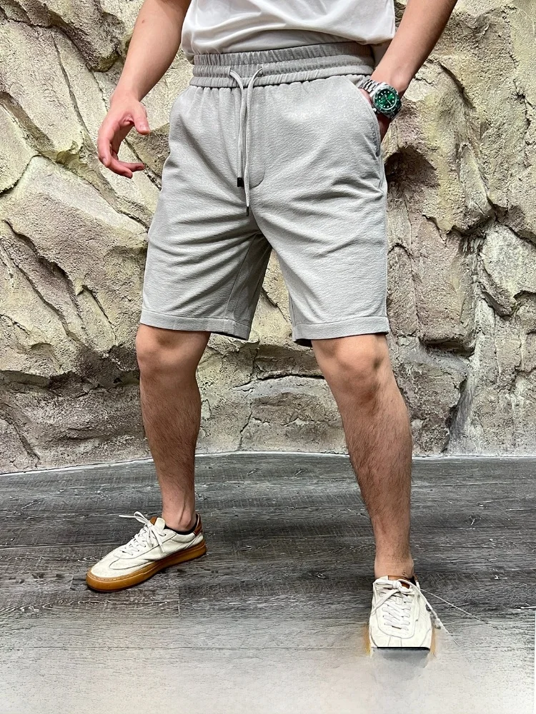 

Высококачественные летние мужские легкие дышащие орты Coolmax 25, повседневные прямые ноги Qui-Dry Spor длиной пять четвертей...